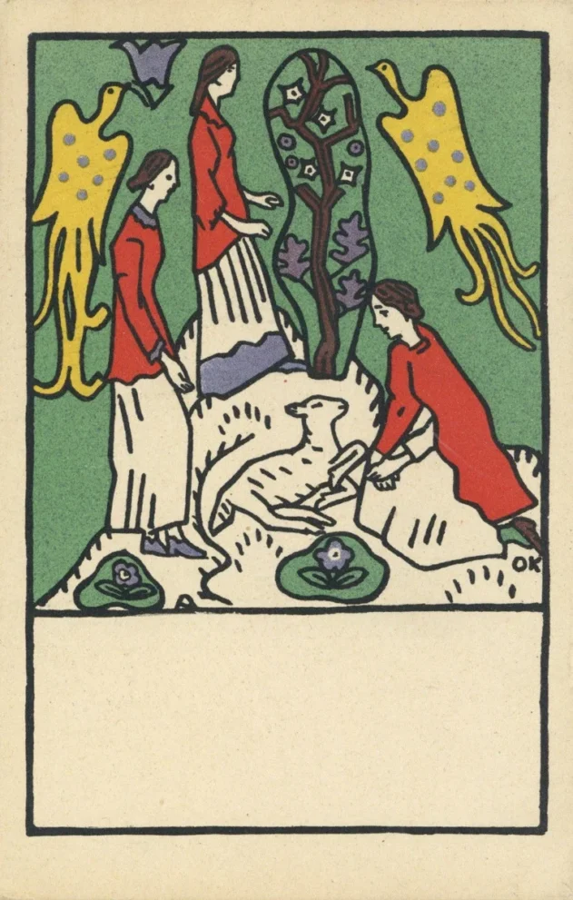 Wiener Werkstätte Kokoschka, Oskar Nr. 147 I R!R!