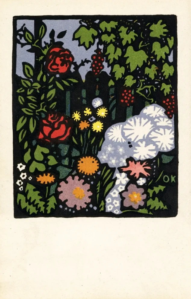 Wiener Werkstätte Kokoschka, Oskar Nr. 64 I-II R!