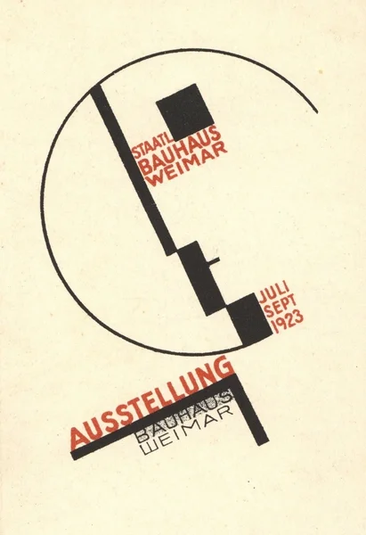 Los 30000 - Zuschlag 4000 Euro - BAUHAUS Ausstellung Weimar 1923 Karte 14 Helm, Dörte I- R!R!R!