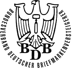 Logo des Bundesverbandes deutscher Briefmarkenversteigerer